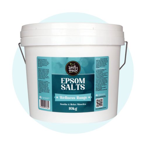 Zesty Fresh Epsom Salts Wellness 10kg